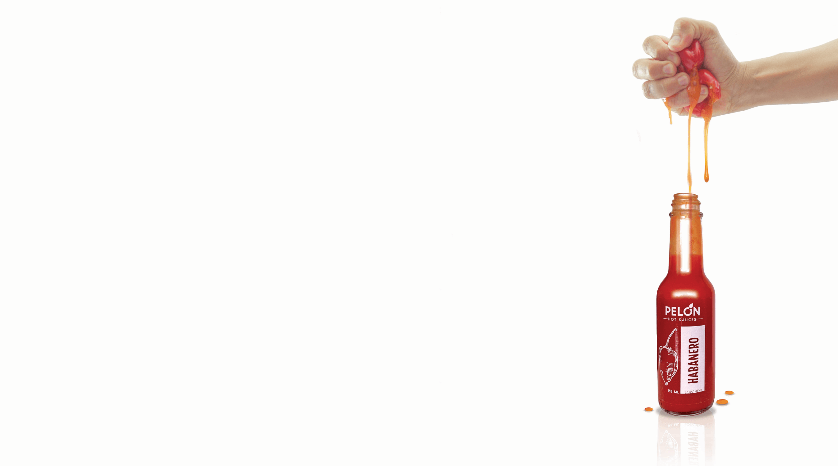 Pelón Hot Sauces Hero